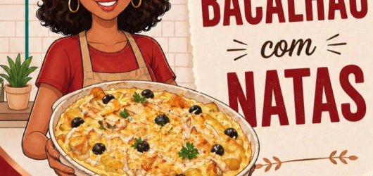 Bacalhau com Natas cremoso