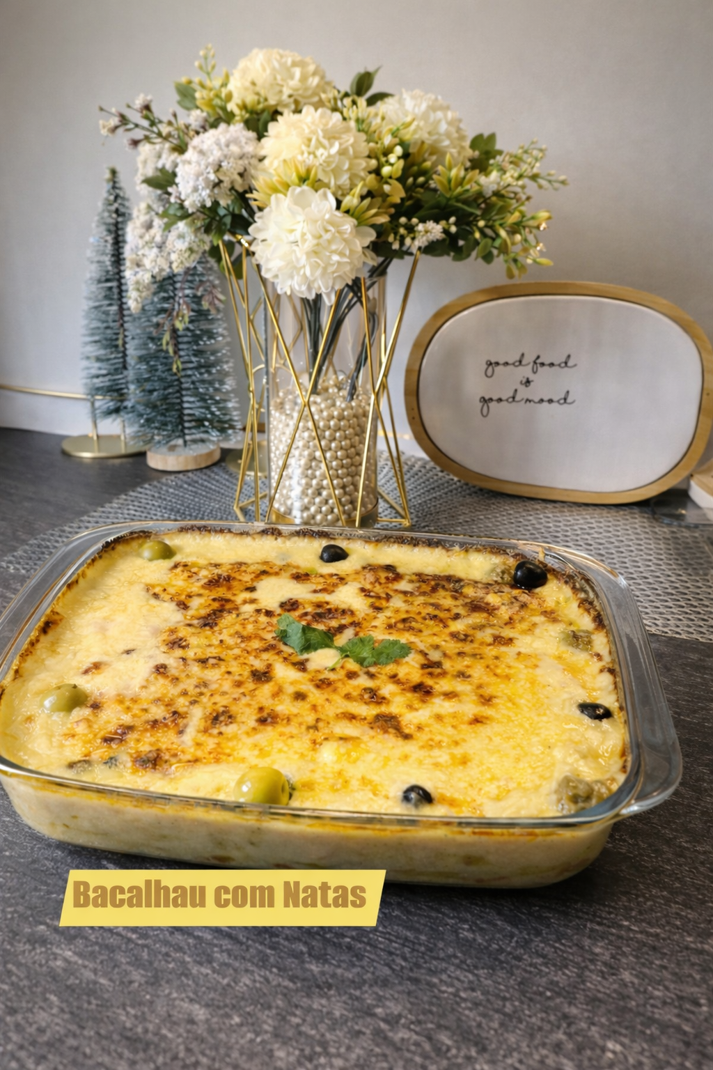 Bacalhau com Natas cremoso